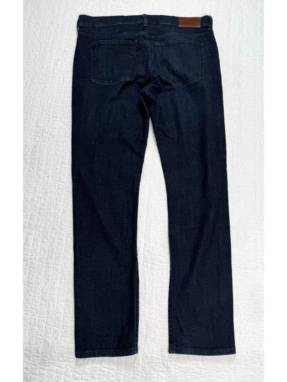 Mott & Bow Men’s 34x32 Slim Jeans Dark Wash Stretch Denim Premium Blue Cotton